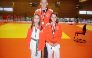 TROIS MEDAILLES ET UNE 5EME PLACE EN  BRETAGNE - 02/11/2014