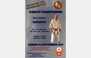 STAGE KARATE TRADITIONNEL