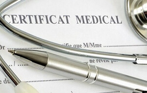 Certificat médical et pass sanitaire